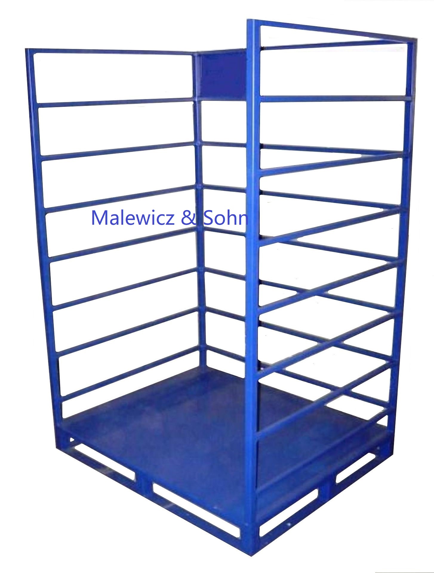 Lager- Stapelrack mit offene Vorderseite